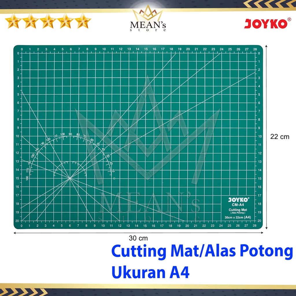 

Cutting Mat Joyko Ukuran A4 / Alas Potong Kertas A4