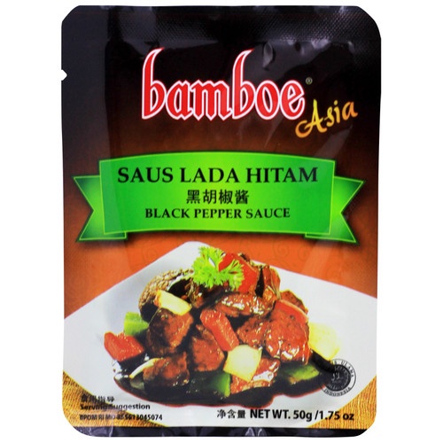 

Bamboe Bumbu Instant Lada hitam 50 gram