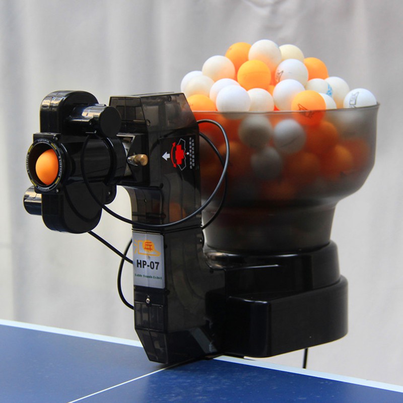 Mesin Pingpong Bola Daur Ulang Otomatis/Robot Latihan Tenis Meja Robot Serbaguna Multifungsi Robot Hight Qulity With Catch Net Free 80Pcs Bola