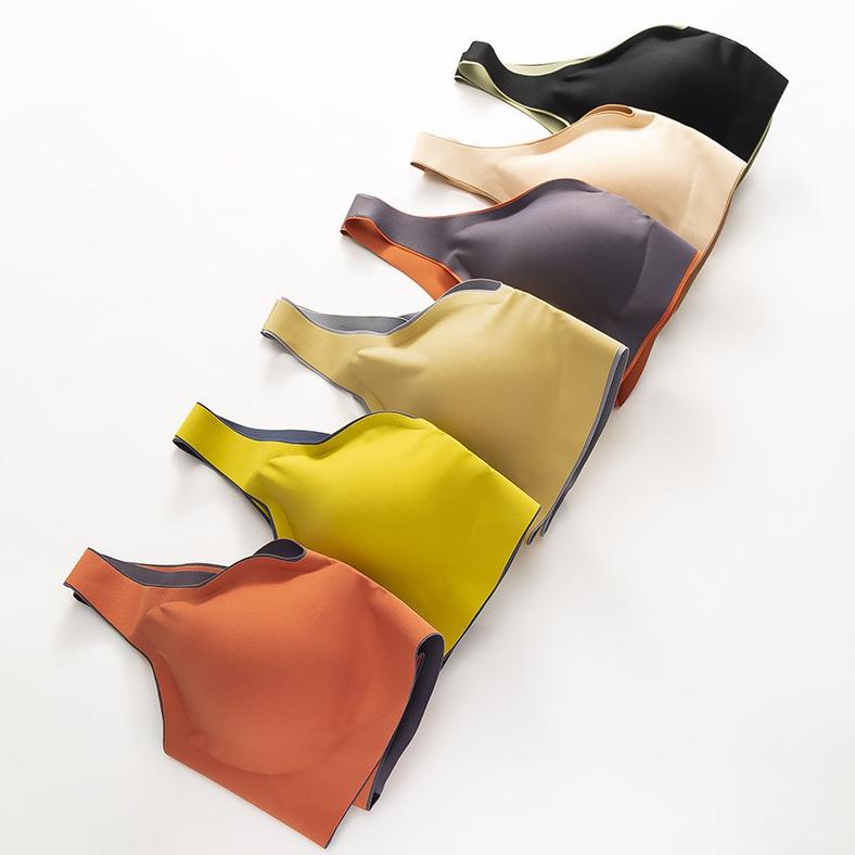 Sport Bra Jepang Seamless Ada Kait Belakang J205 / Bra Wanita Seamless Jepang