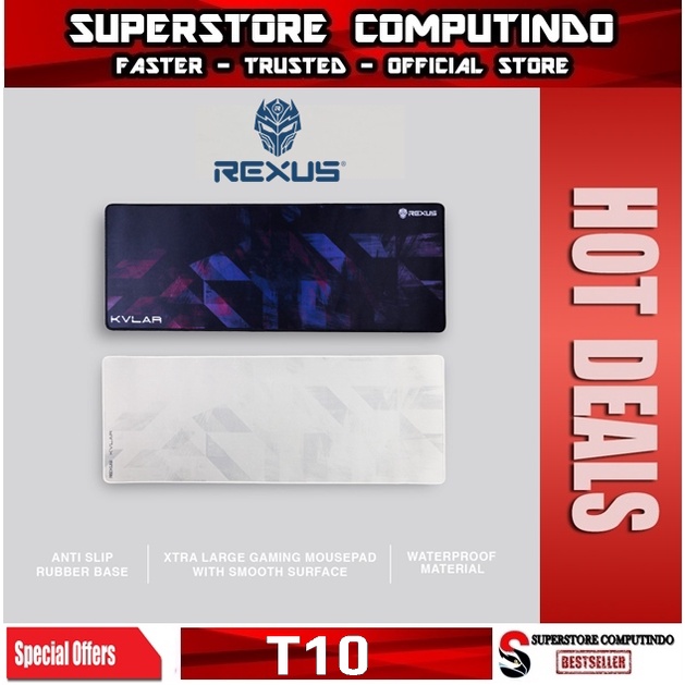 Rexus Kvlar T10 Gaming Mousepad XL Edition - Speed Surface