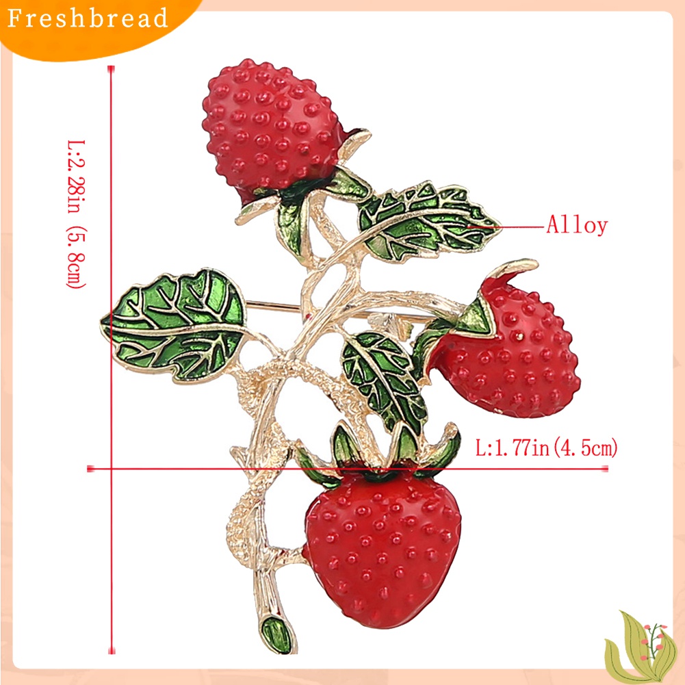 Fresh| Bros Bentuk Strawberry Untuk Wanita