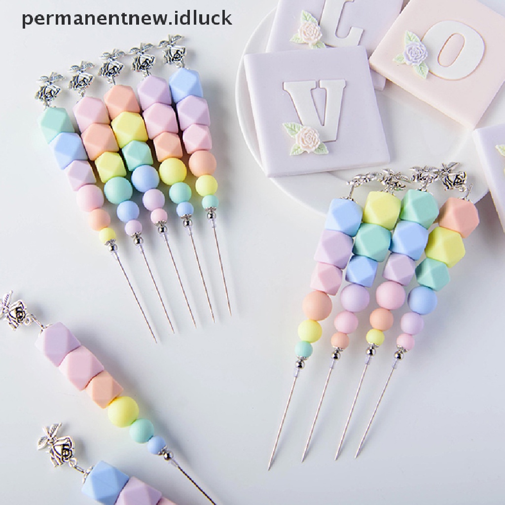 (luckypermanentnew) Alat Pencampur Fondant / Icing / Biskuit / Kue Kering 3D Untuk Baking