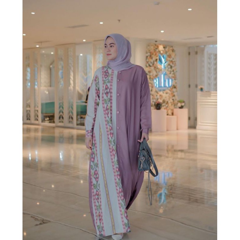 Gamis Batik Tenun, Gamis Tenun, Gamis wanita