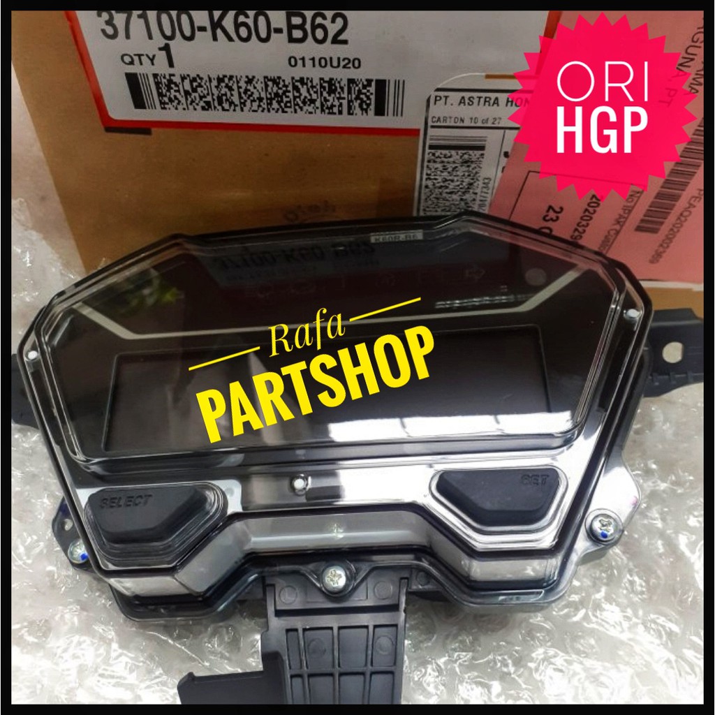 Spedometer Spido Assy Set Vario 125 eSP K60R 37100K60B62 ORI AHM