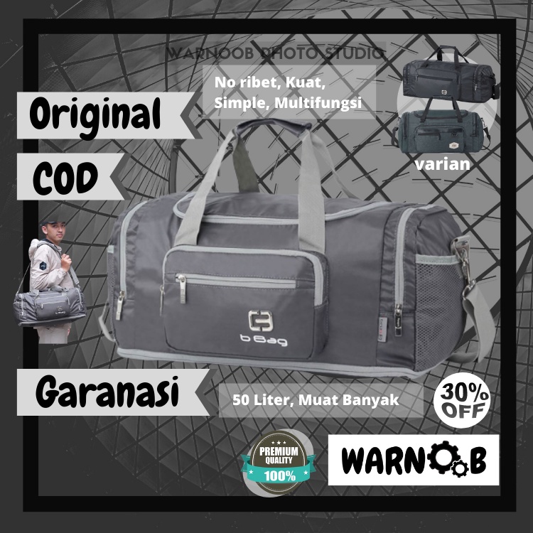 Tas Travel Koper Koper Duffel Olahraga Pergi Muat Banyak Jinjing Fitness Pria Wanita Quality Premium