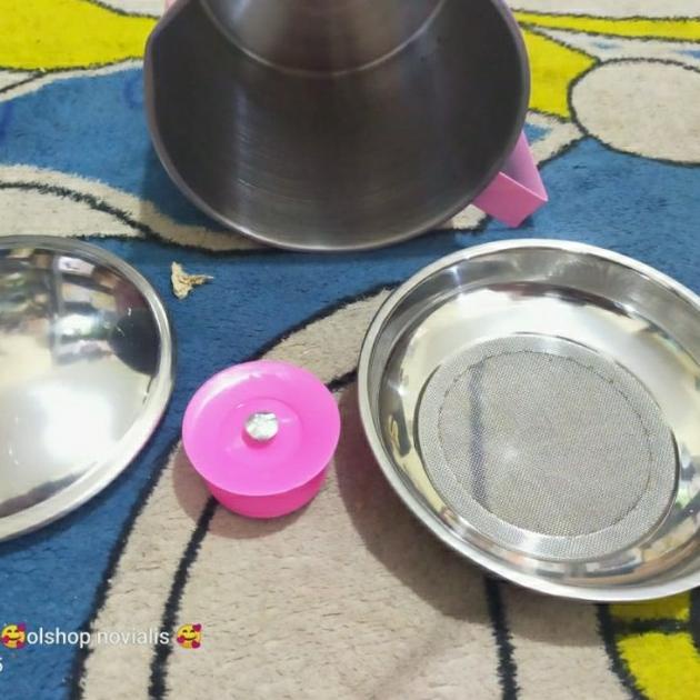 ☑ oil pot/ oil pot saringan minyak/ oil pot stenlis ☚