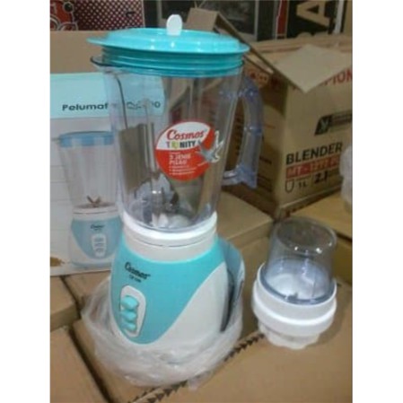 Cosmos Blender Plastik 1.5 Liter 2in1 CB-190 Trinity Blade PROMO