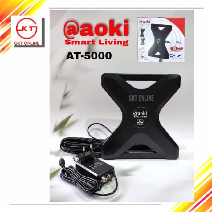 Antena TV Aoki AT 5000 / Indoor dan Outdoor DVB-T2