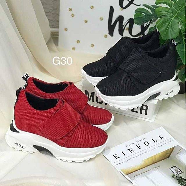 G30 SEPATU WEDGES FASHION REALPICT