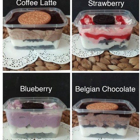 

Dessert Box Parfait Ice Cream Cake ( bisa untuk Hampers / Hantaran )