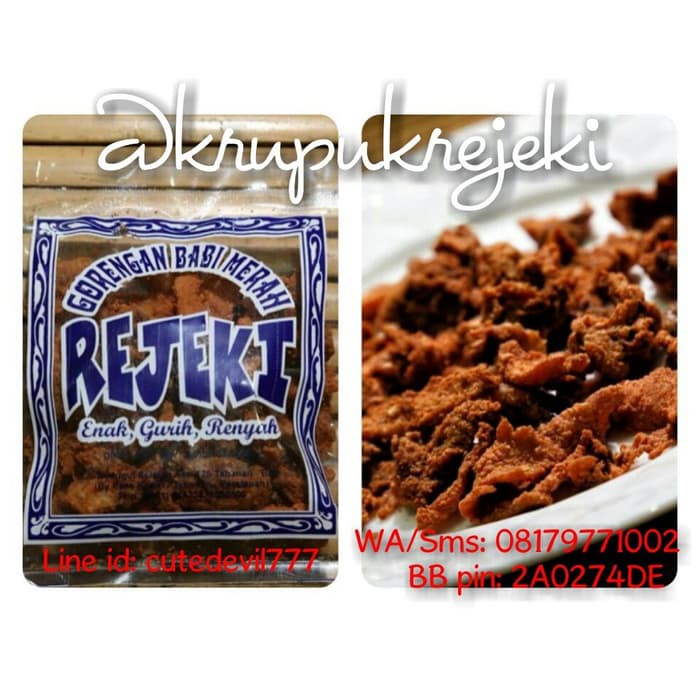 

GORENGAN BABI MERAH ~ kp1655