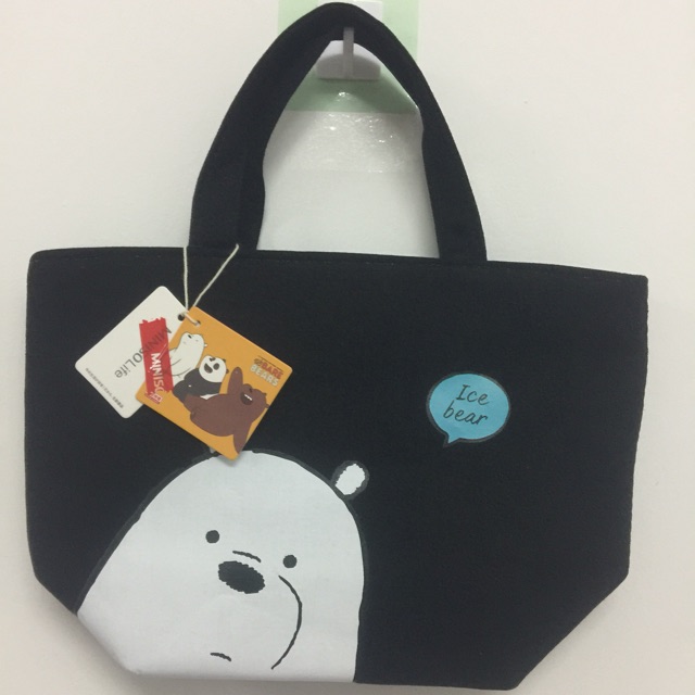 Tas Bekal We Bare Bears Ice Bear Version