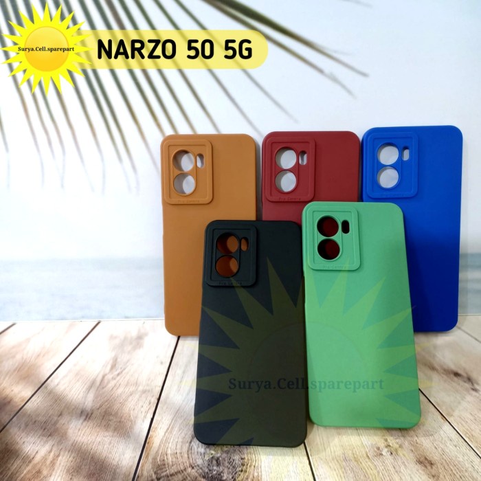 Case Slim Matte Pro Camera Realme Narzo 50 5G - SC