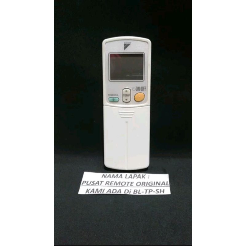 REMOTE REMOT AC DAIKIN ARC423A2 ORIGINAL ASLI LIST SILVER