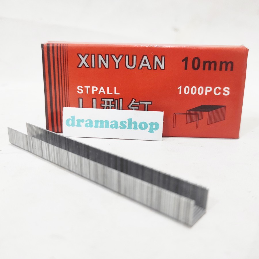 isi refill refil staple steples staples tembak jok 10mm 10 mm