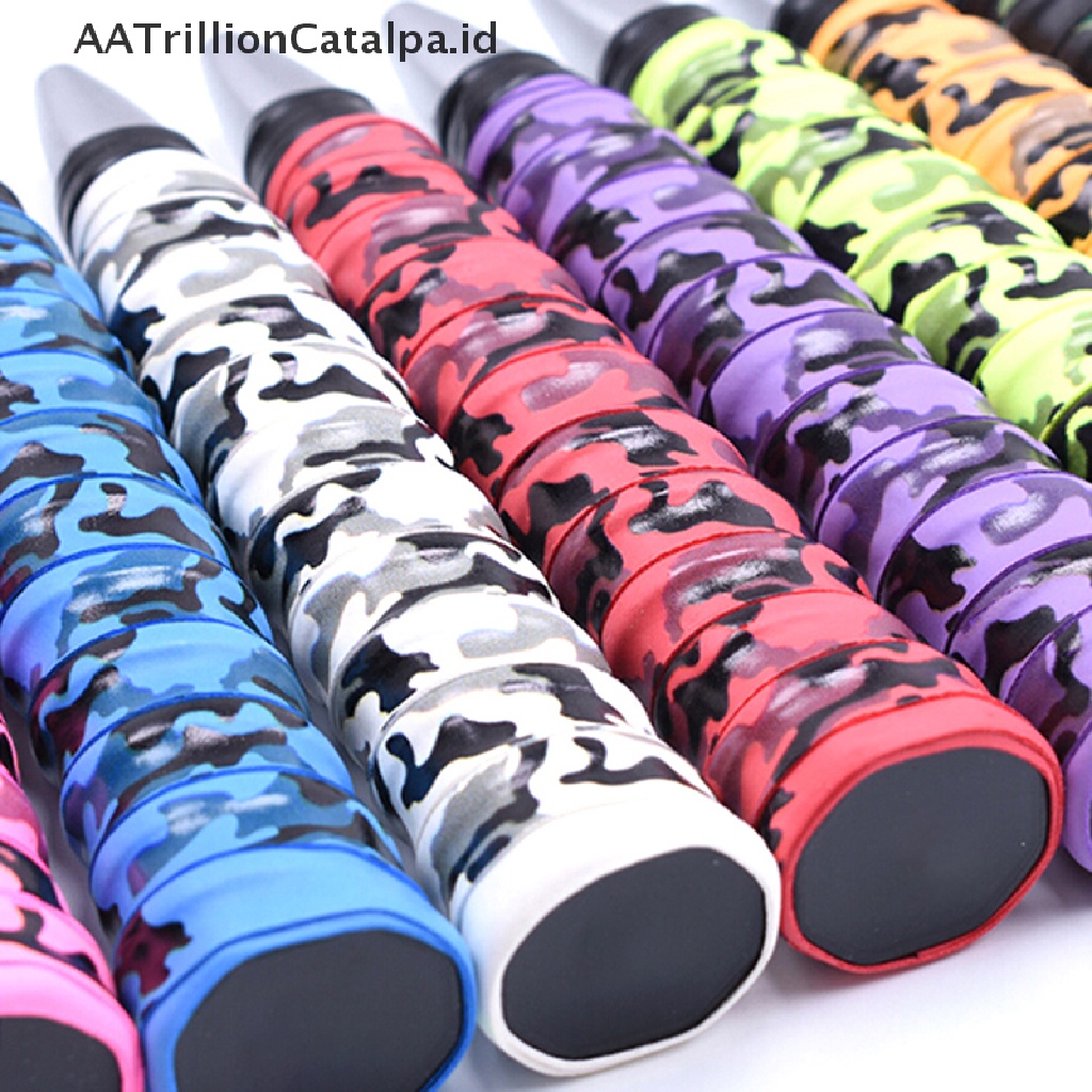 Aatrillioncatalpa Tape Grip Raket Tenis / Badminton Anti slip Menyerap Keringat