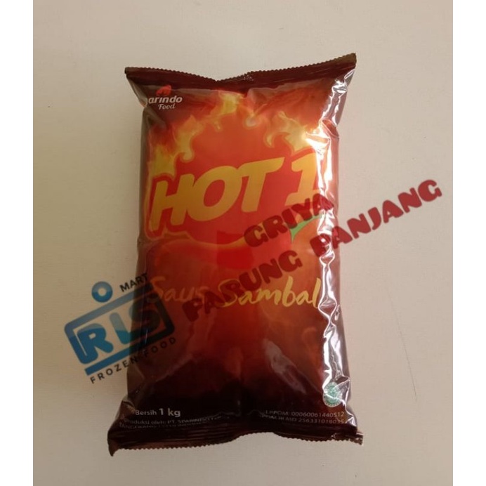 

Hot 1 sambal 1kg