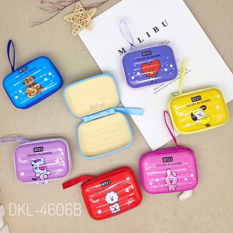 dompet koin karakter kartun lucu korea bagus