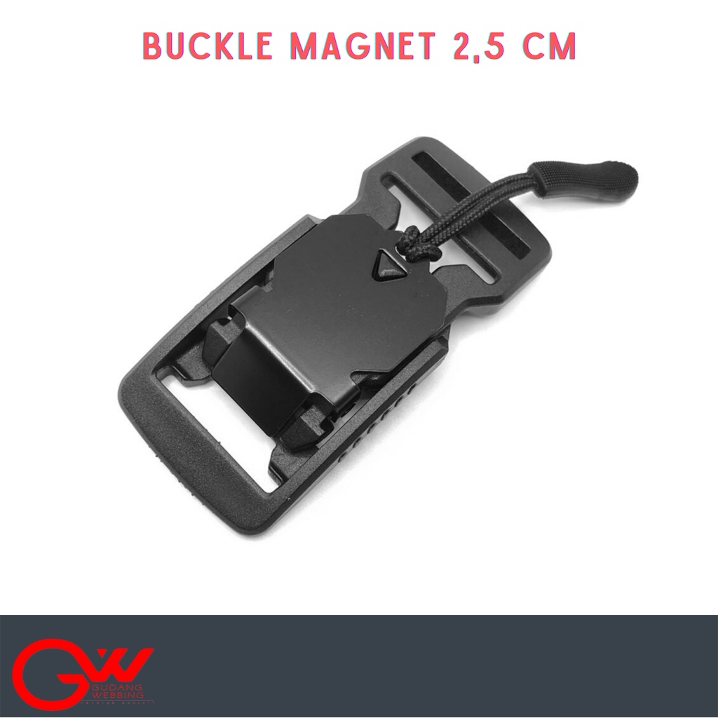 Kunci Sodok | Selot Magnet 25mm | Buckle Magnet 2,5cm