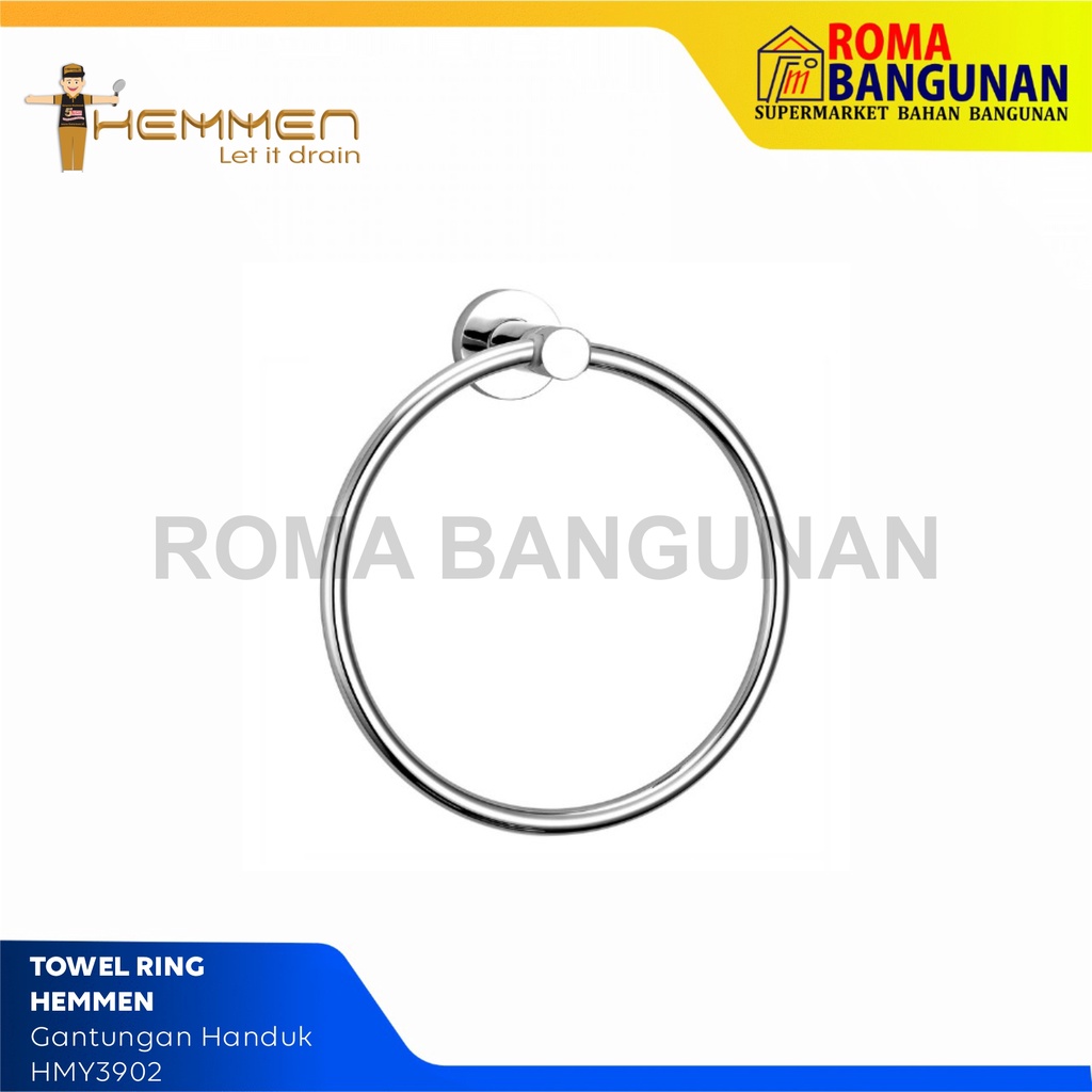 Gantungan Handuk HEMMEN HMY 3902 TOWEL RING