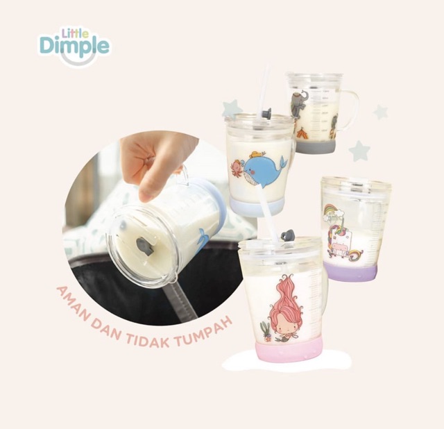 Little dimple 3in1 toddler cup