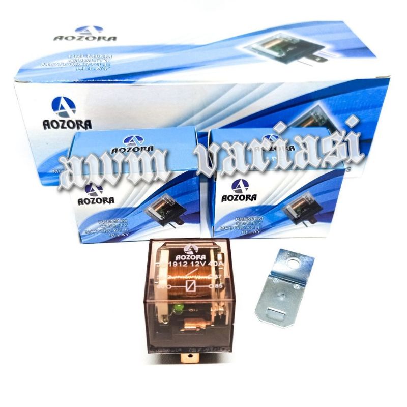 Relay Transparan 4 Kaki 12 Volt 40 80 Ampare Untuk Klakson Lampu Alarm RELAY