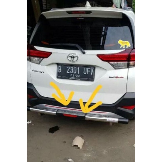 tanduk pengaman belakang rush Terios 2018-2022