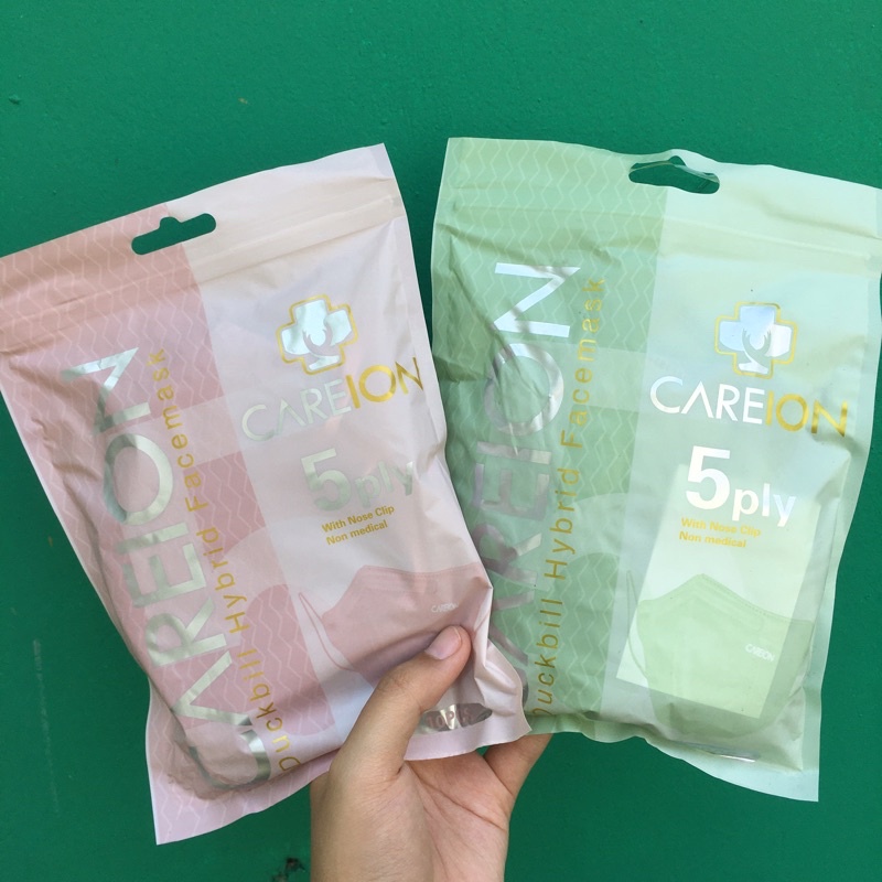 Masker Duckbill CAREION HYBRID ISI 10pcs