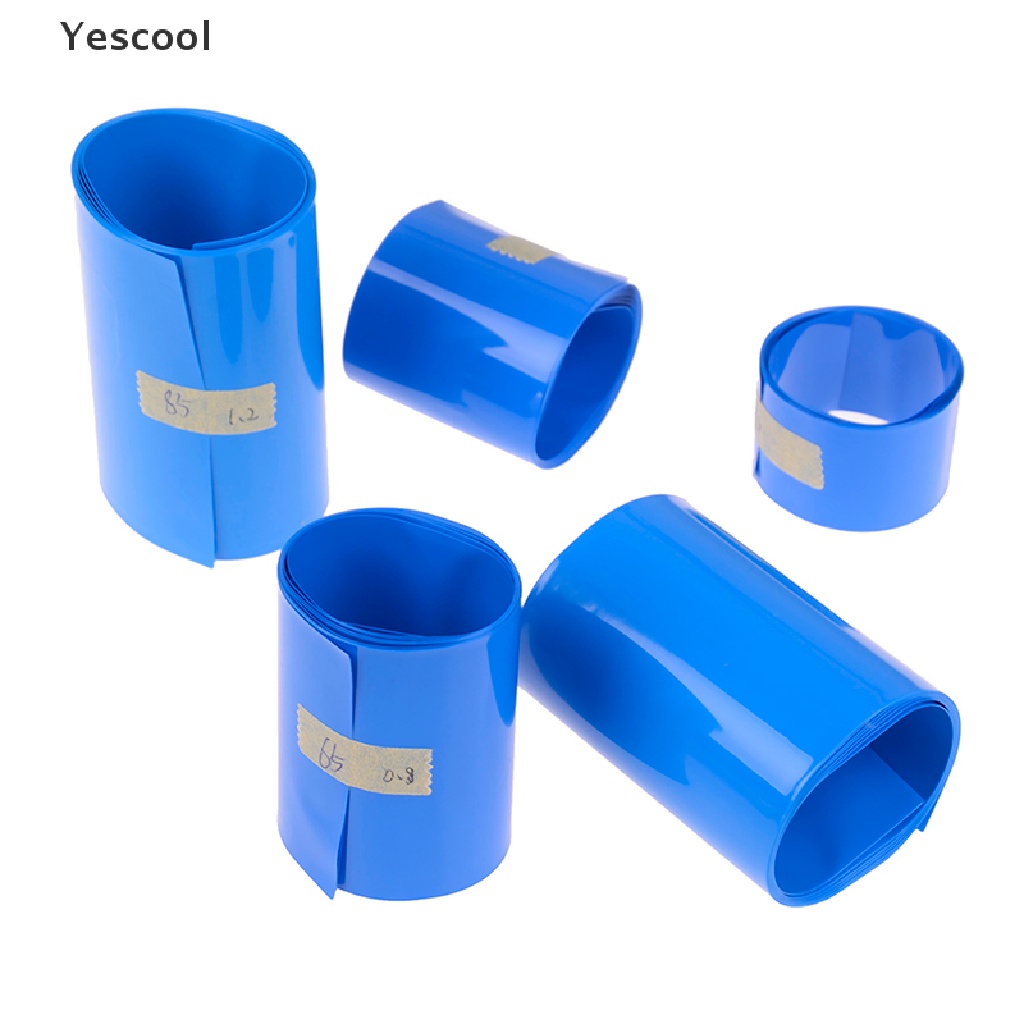 Yescool Tape Pembungkus Baterai Li-ion 18650 Bahan PVC