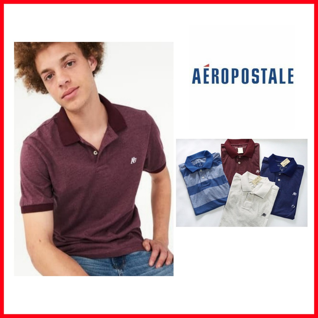 Kaos Polo AEROPOSTALE - Atasan Kaos Pria Original