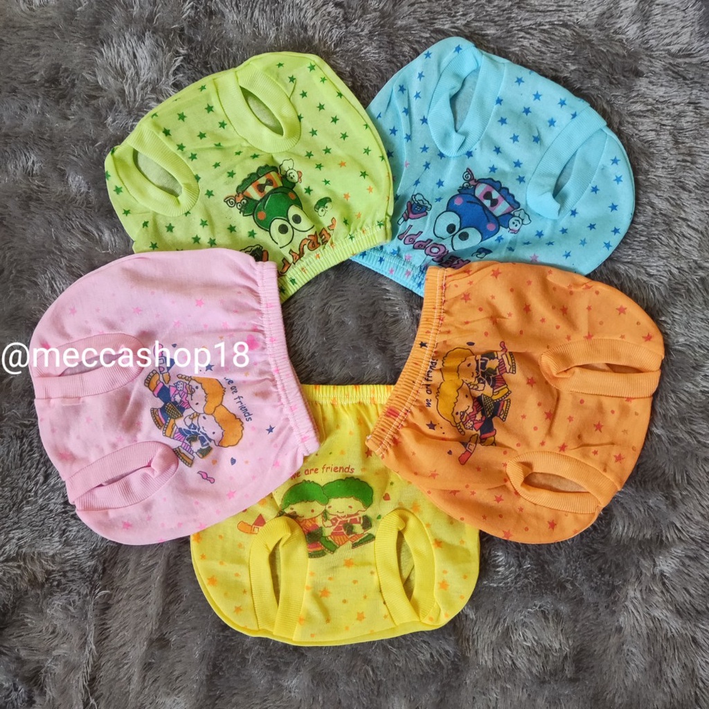 Celana Pop Kodok Kacamata Bayi Murah Lucu Motif