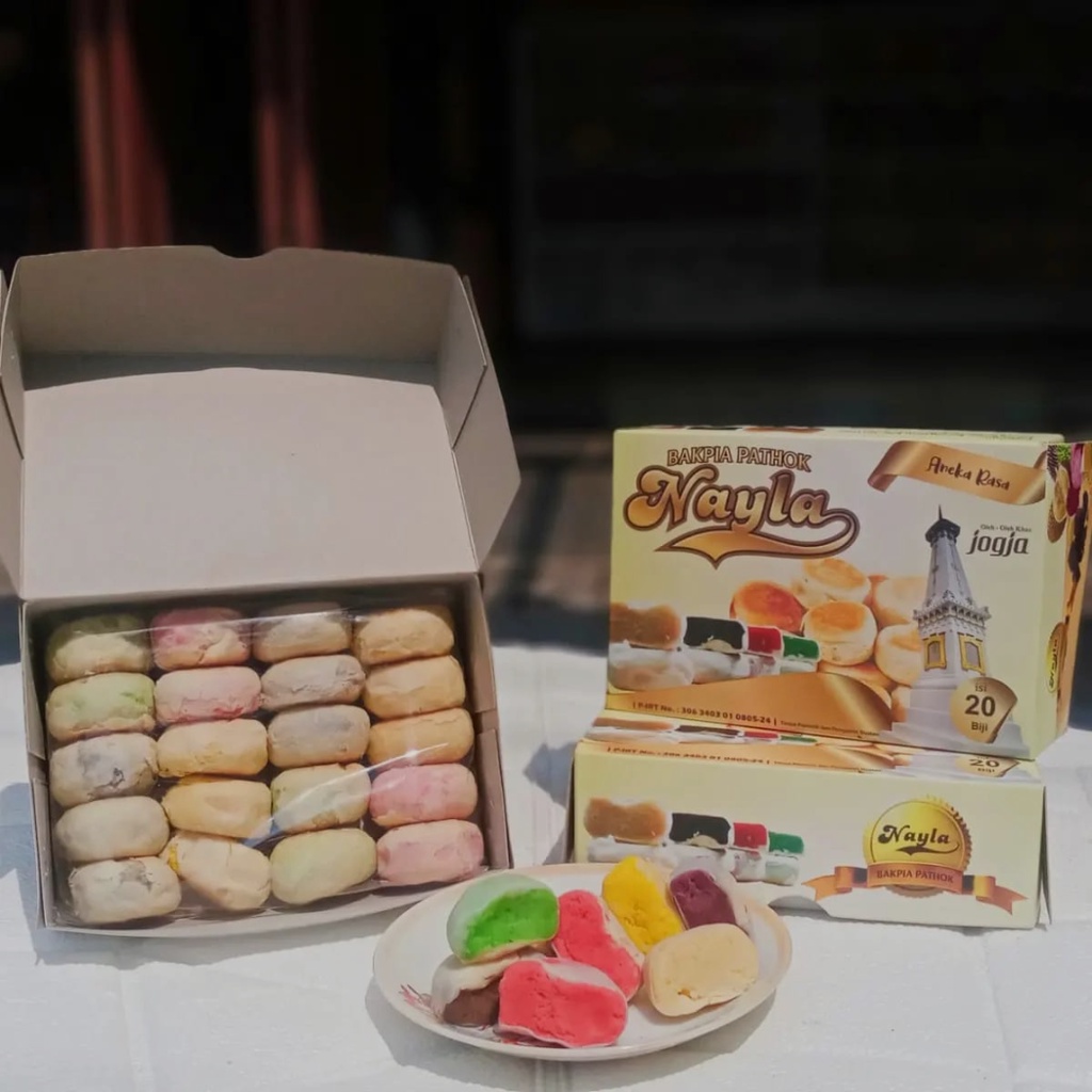 

Megantara Snack Bakpia Pathok Nayla Jogja Isi 20 Selalu Fresh (BASAH)