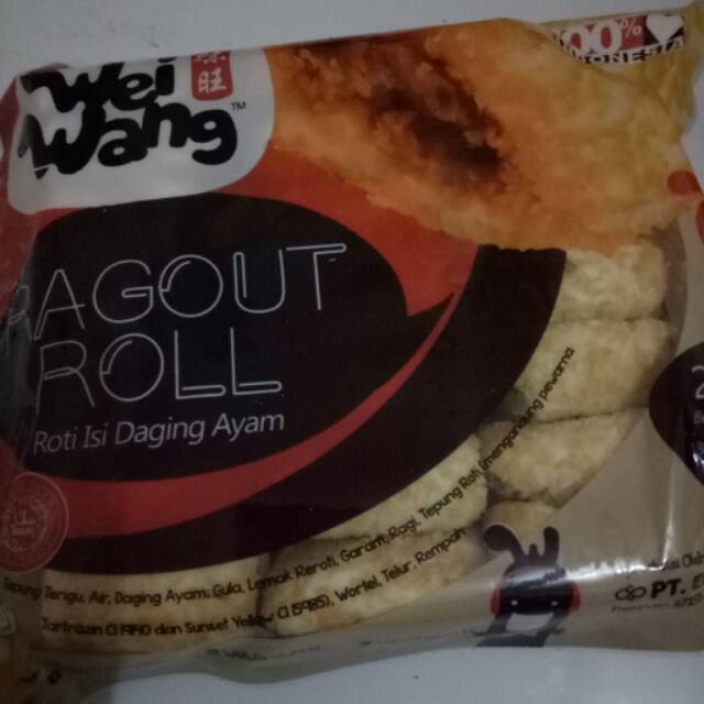 RAGOUT ROLL roti isi daging ayam