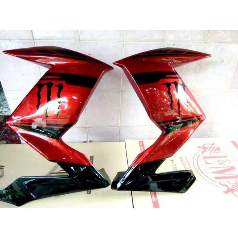 half fairing/sayap samping yamaha byson karbu