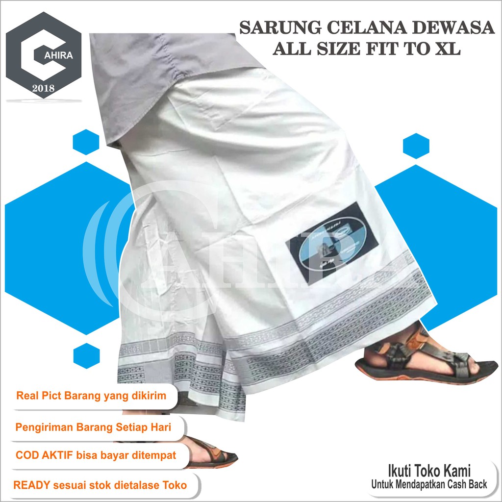 SARUNG CELANA DEWASA SARUNG CELANA MUSLIM MOTIF SABUK TERLARIS