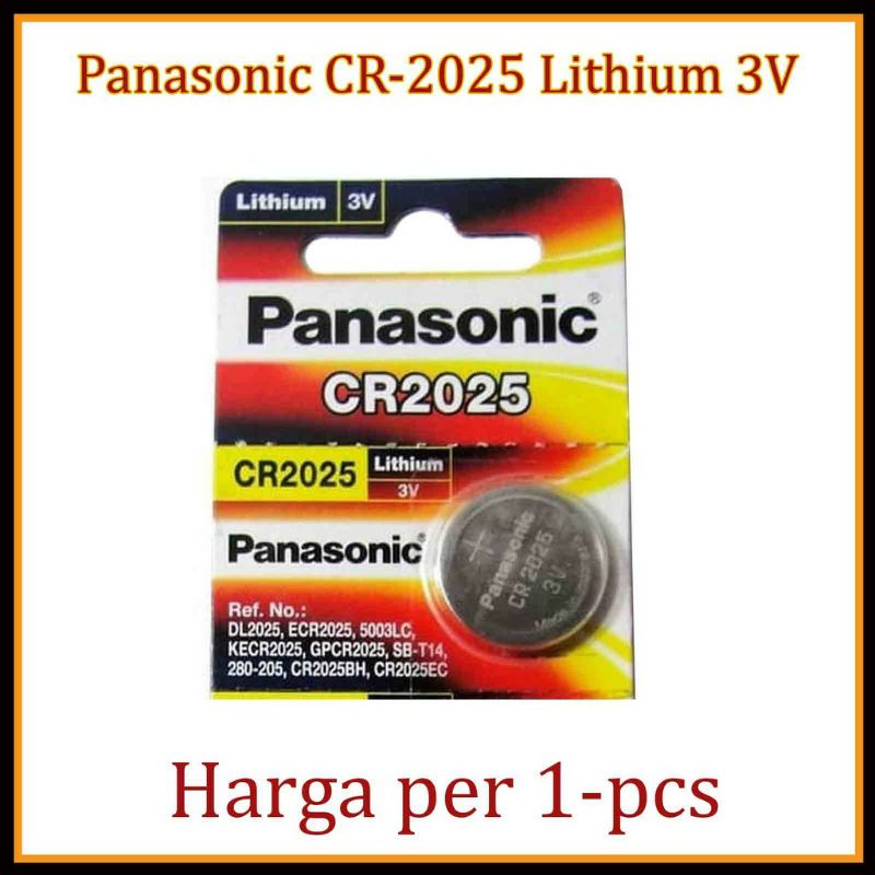 Baterai Panasonic CR2025 3V