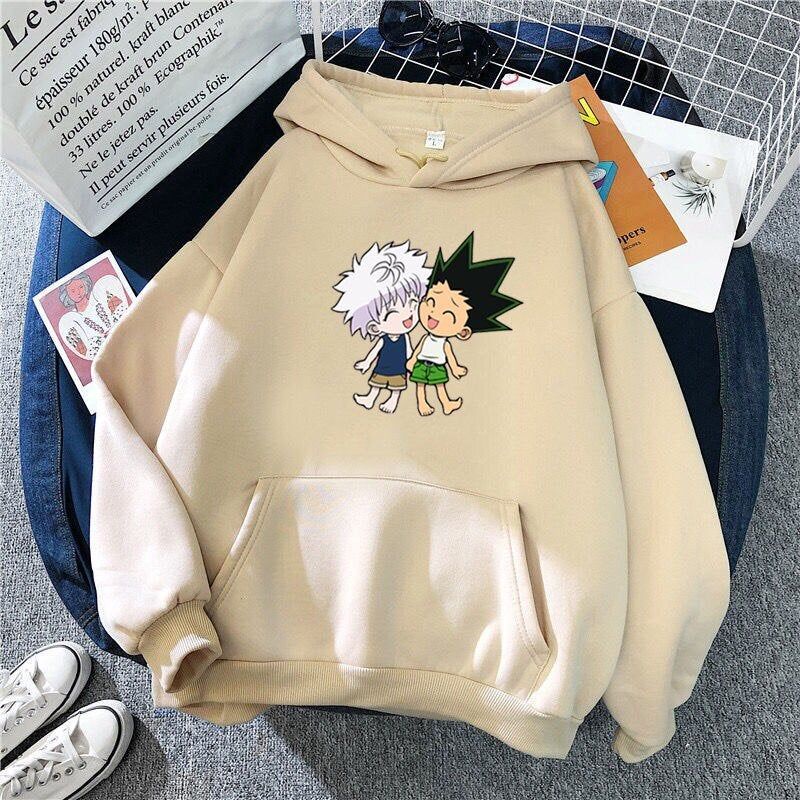 Sweater HUNTER x HUNTER Oblong / Hoodie KILLUA x GON JOKE Jumper