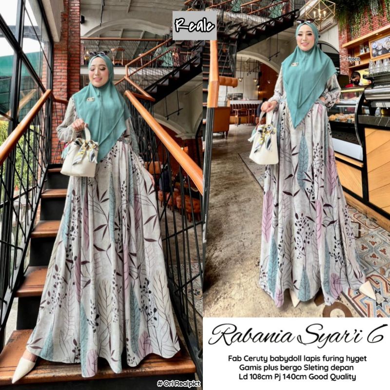 rabania syar'i / gamis syar'i