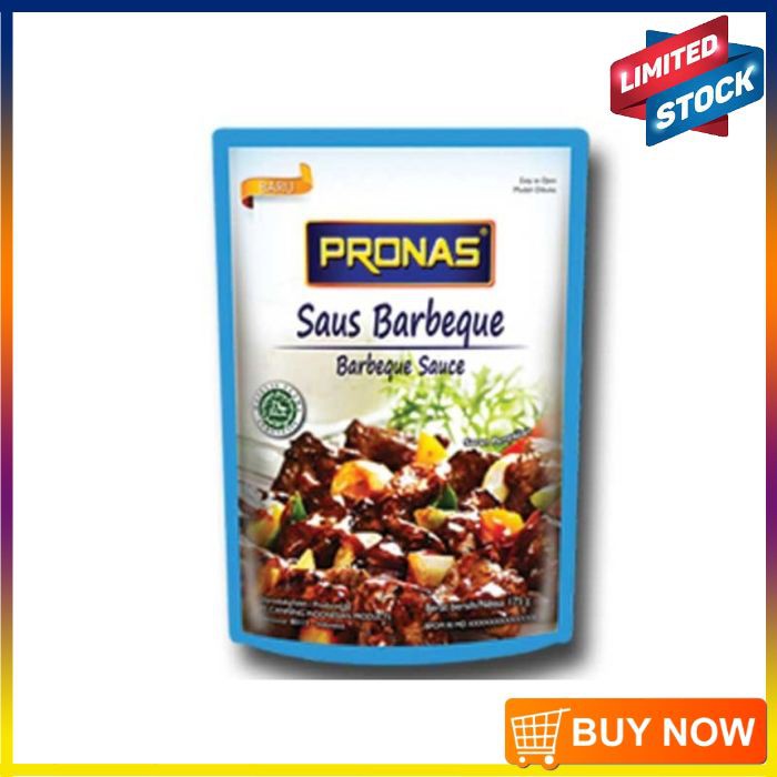 

Pronas Sauce Barbeque Pouch 175 Gr