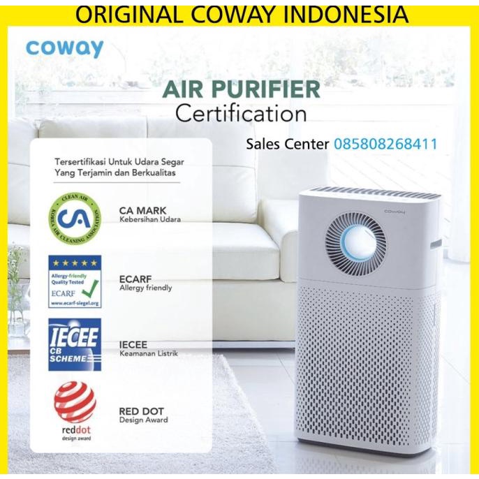 Air Purifier Coway Storm AP-1516D Pemurni dan Pembersih Udara