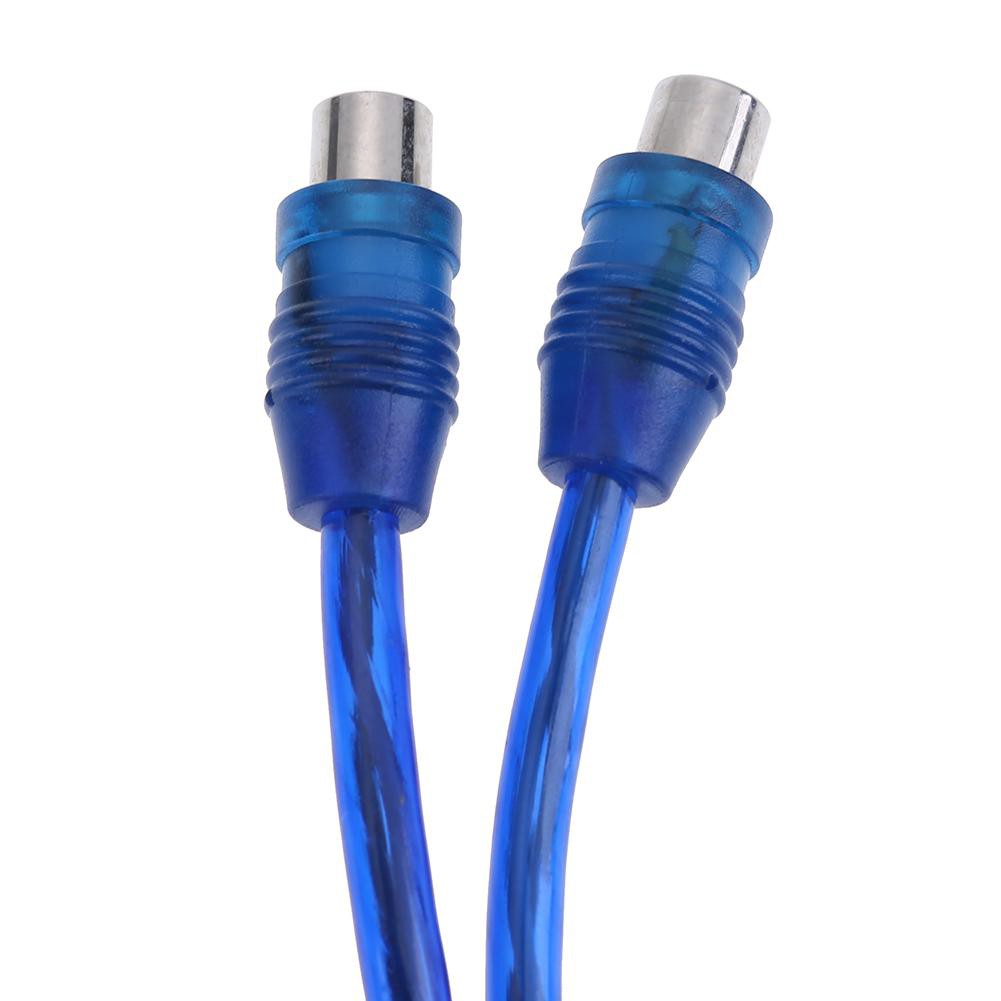 1Pc Kabel Splitter 30cm 2 RCA Female to 1 RCA Male untuk Sistem Audio Mobil Vivid