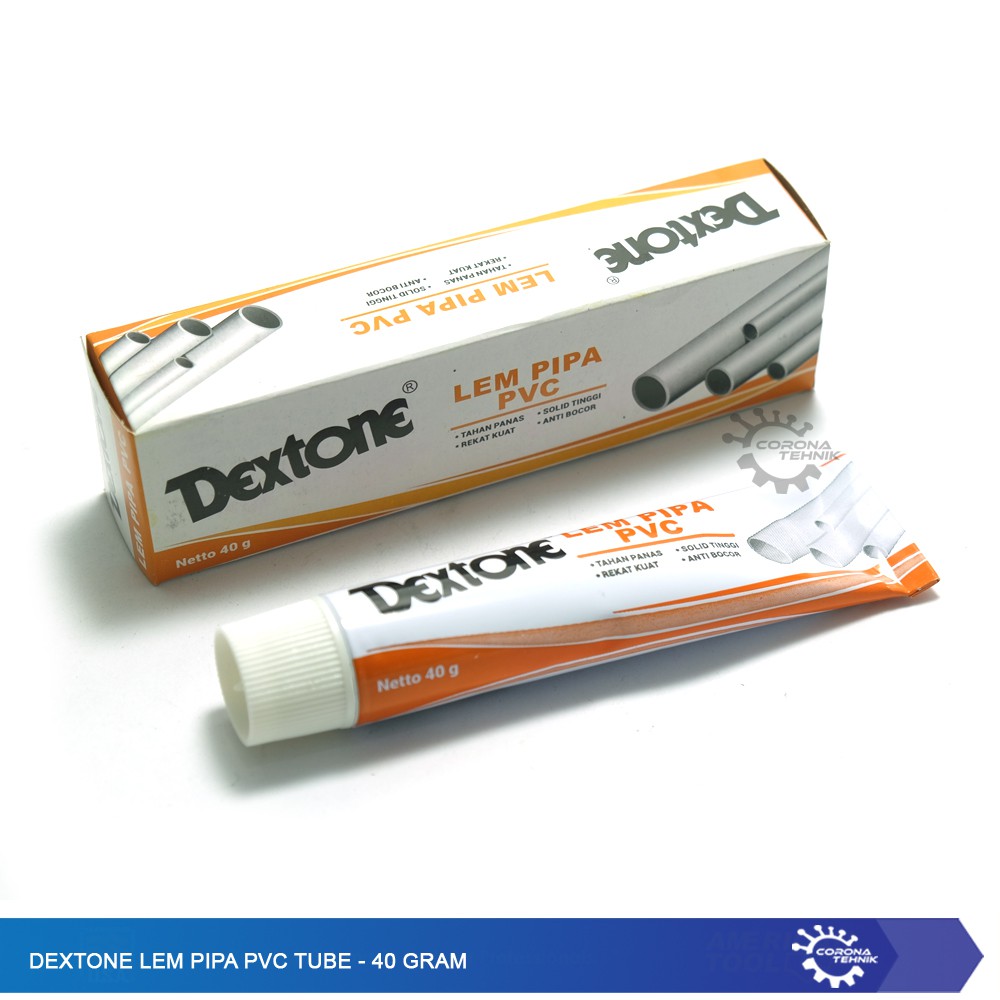 Dextone Lem Pipa PVC Tube - 40 Gram