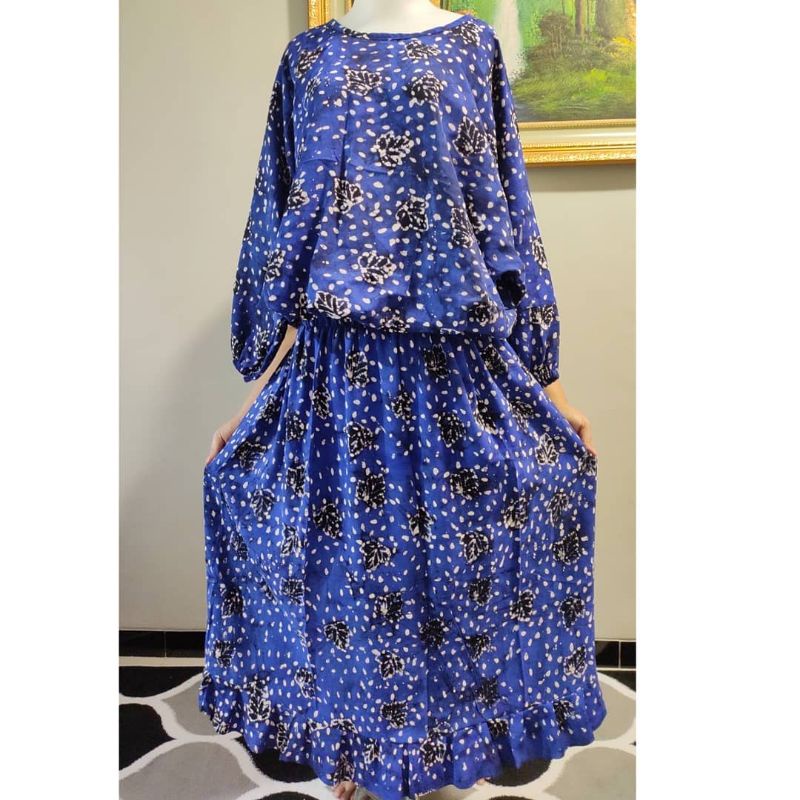 DRESS BATIK TUBAN / BATIK GEDOG /SETELAN BATIK GEDOG TUBAN