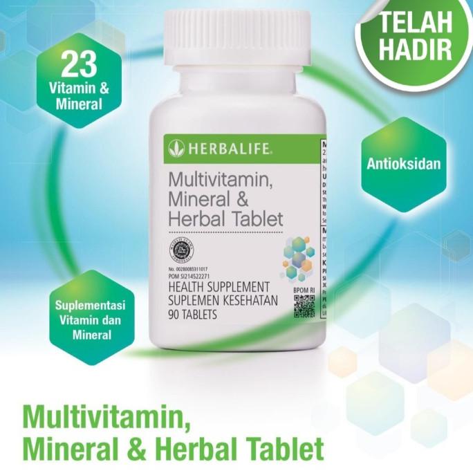 Herbalife. Multivitamin, Mineral & Herbal Tablet
