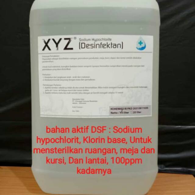Hand Sanitizer 5liter & Dasinfaktan 5liter