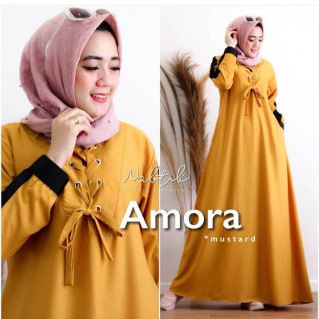 Ns FC Najibah Gamis Syari Putih Benhur Abu Toska Navy Maroon Hujan Muslim Modis