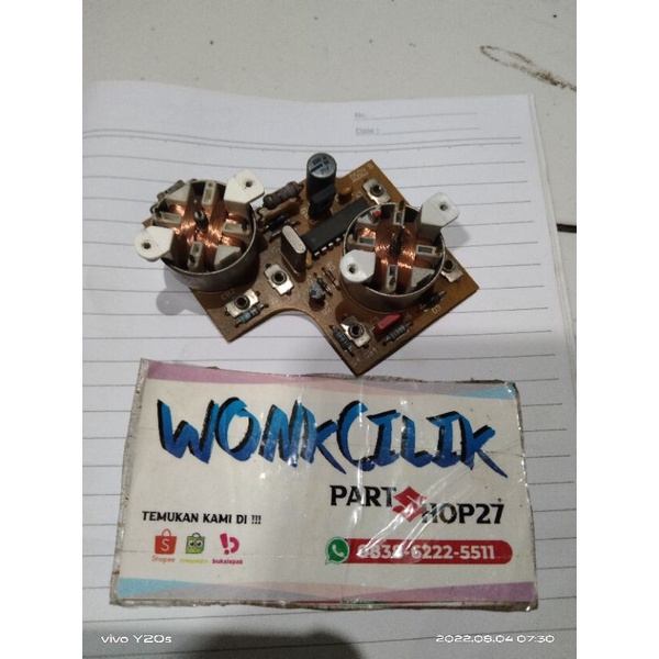 mesin rpm spidometer satria 2tak hiu original copotan