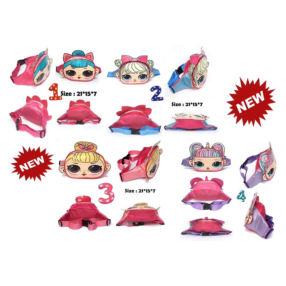 HARGA PROMO HEBOH NEW Waist Bag Anak Tas Selempang HARGA PROMO HEBOH NEW Waist Bag Anak Tas Selempang