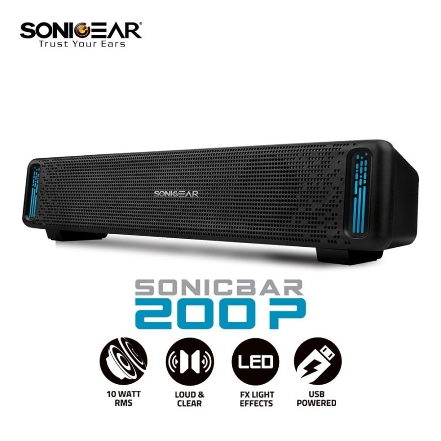 Speaker SonicGear Sonicbar 200 P &amp; Sonic BT X AMP Bluetooth